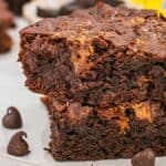 Butterfinger Brownies. Photo credit Lauren's Latest.