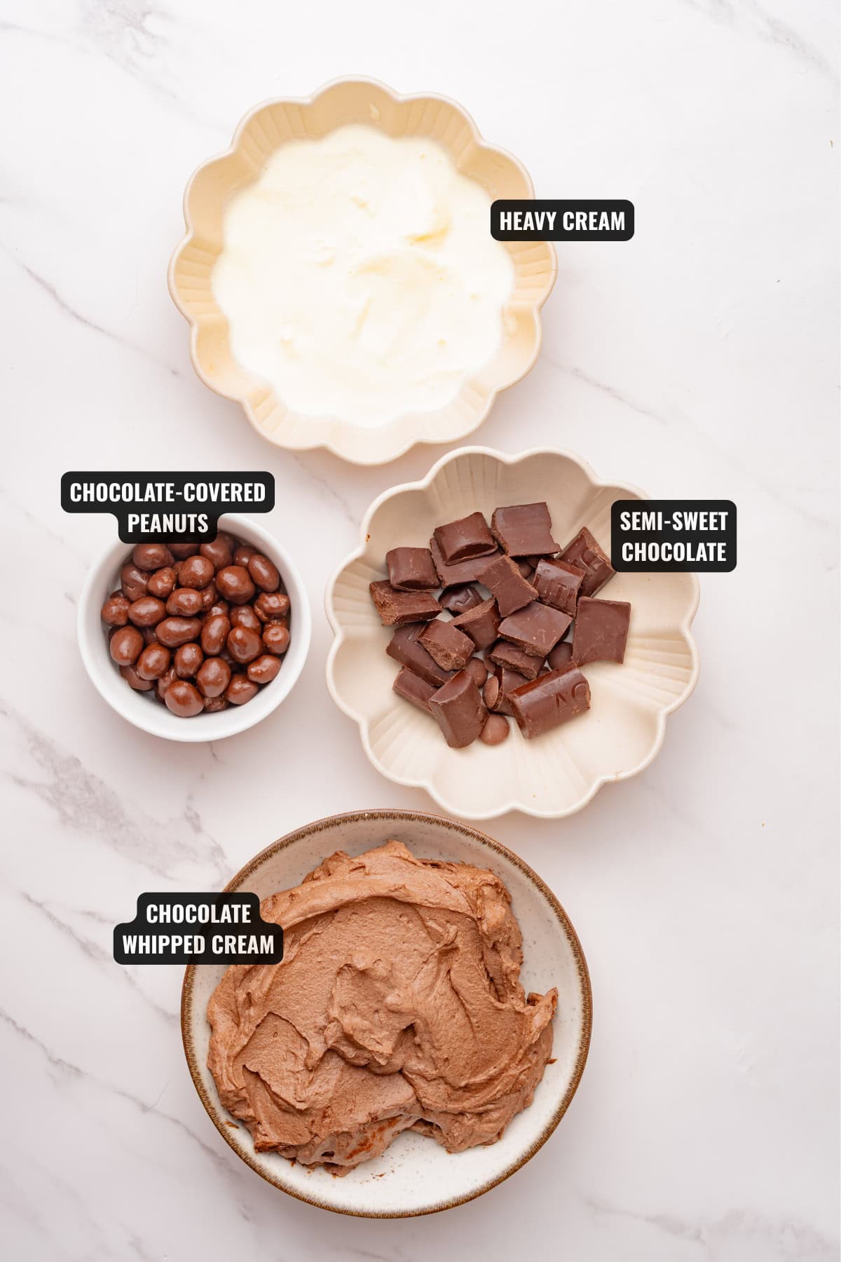 baileys irish cream cheesecake ingredients labeled (1)